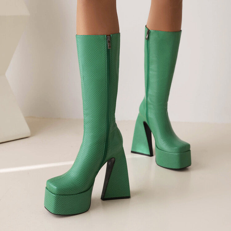 Bottes hautes tendance et personnalisées pour femmes