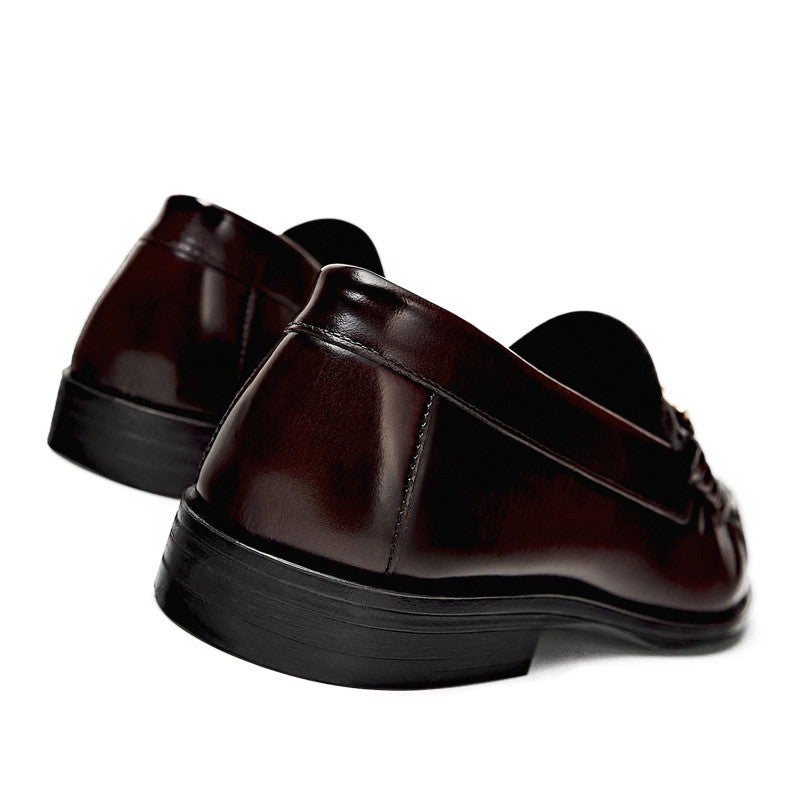 Lazy Shoes Casual Leather Comfortable Leather Shoes