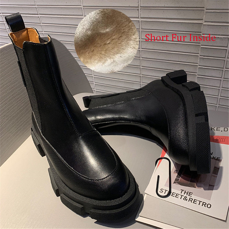 Women's Thin Thick-Soled Ankle Boots