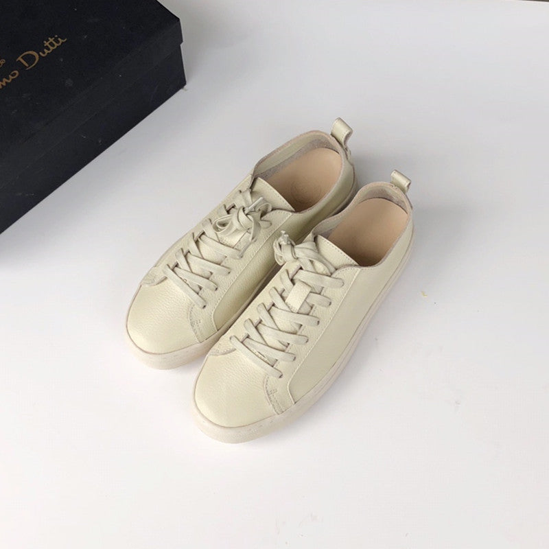 Lace-Up Casual Comfortable Simple Women's Single Shoes