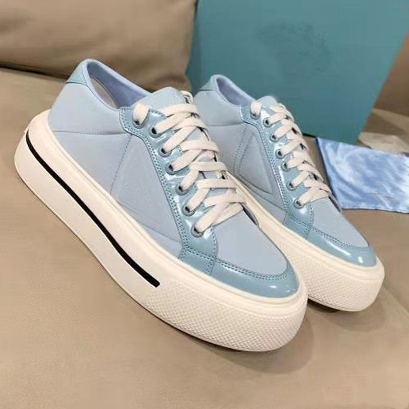 Zapatos Blancos Con Plataforma Trifle Casual