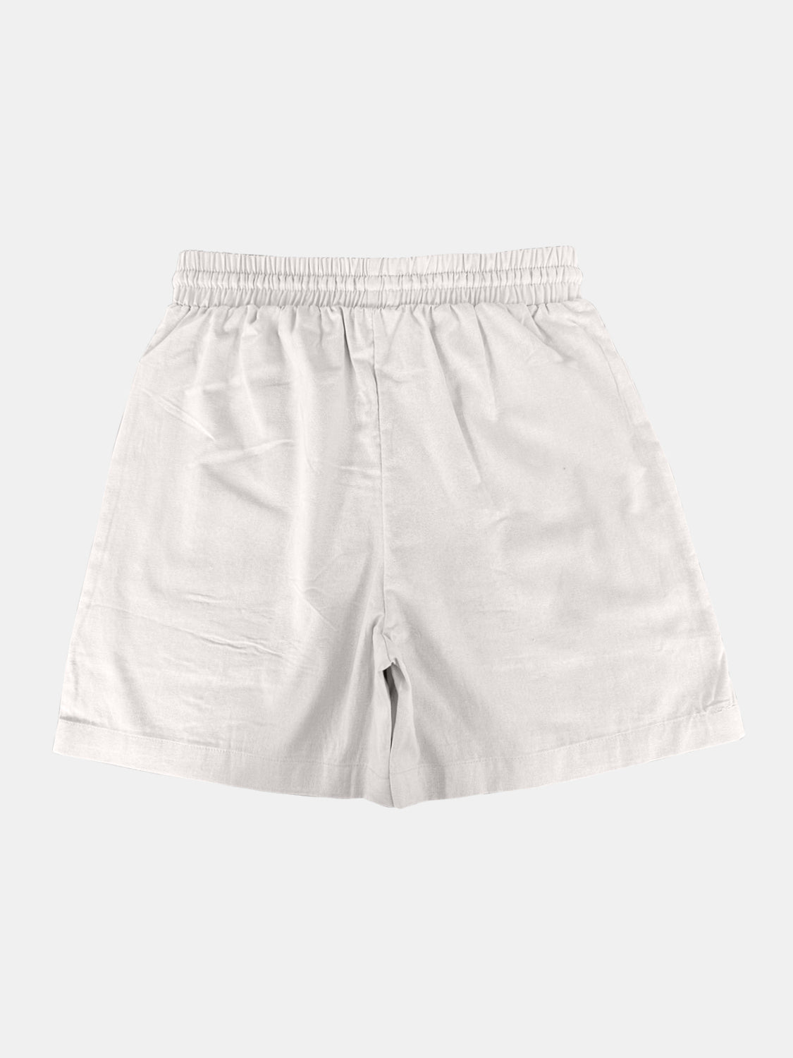 Short à cordon de serrage pleine taille avec poches