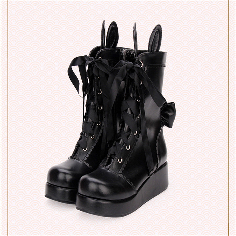 Lolita dress boots