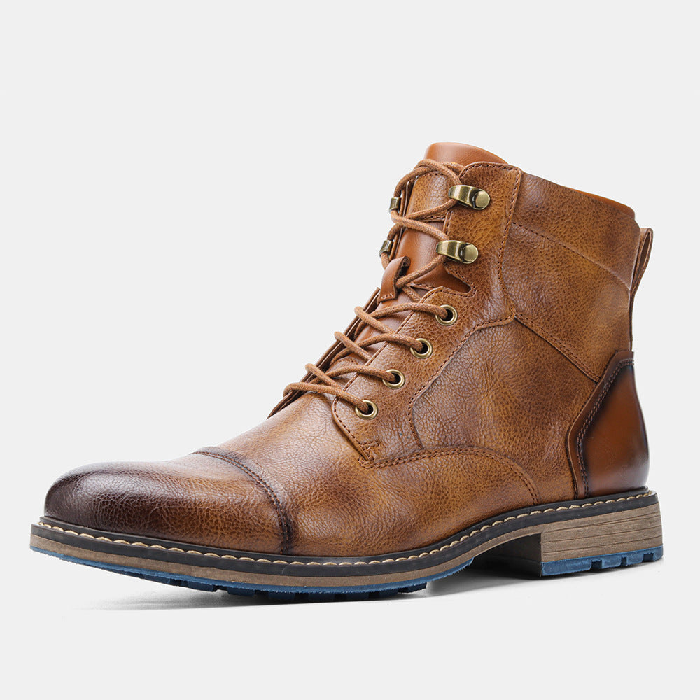 Mens Fashion High Top Vintage Martin Boots