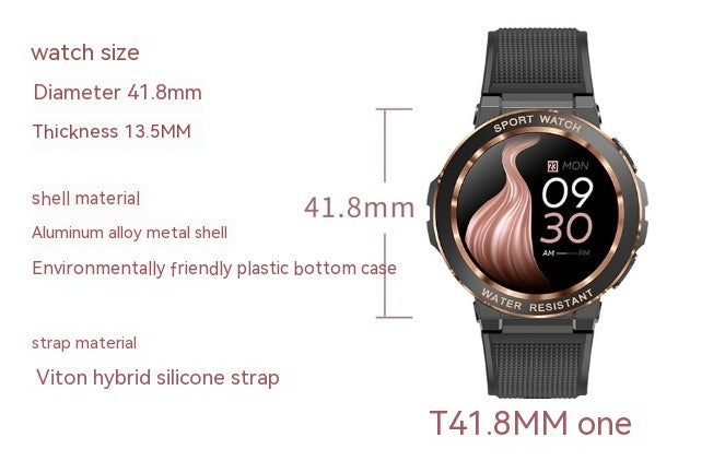 Montre multifonctionnelle d'appel Bluetooth intelligent MK60 femelle