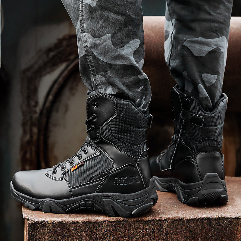 Leather Boots Outdoor Snow Boots Sports Shoes For Men