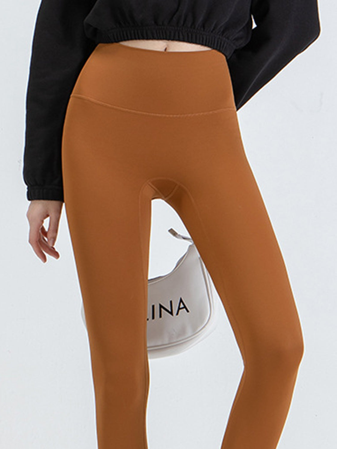 Legging de sport à large ceinture