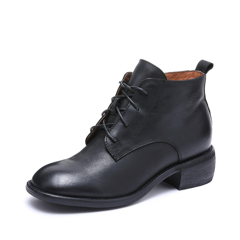 Handmade Martin Boots Women Leather