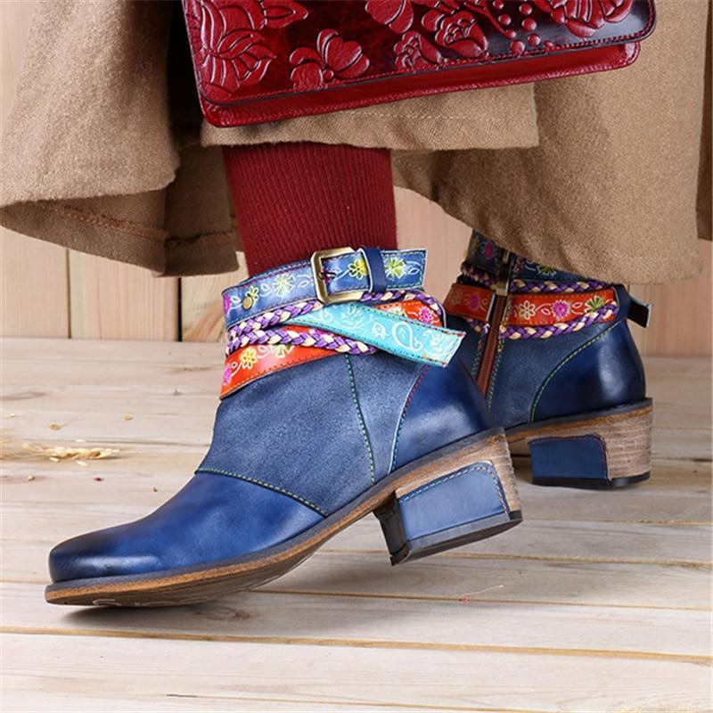 Bottines Yauvana Azul