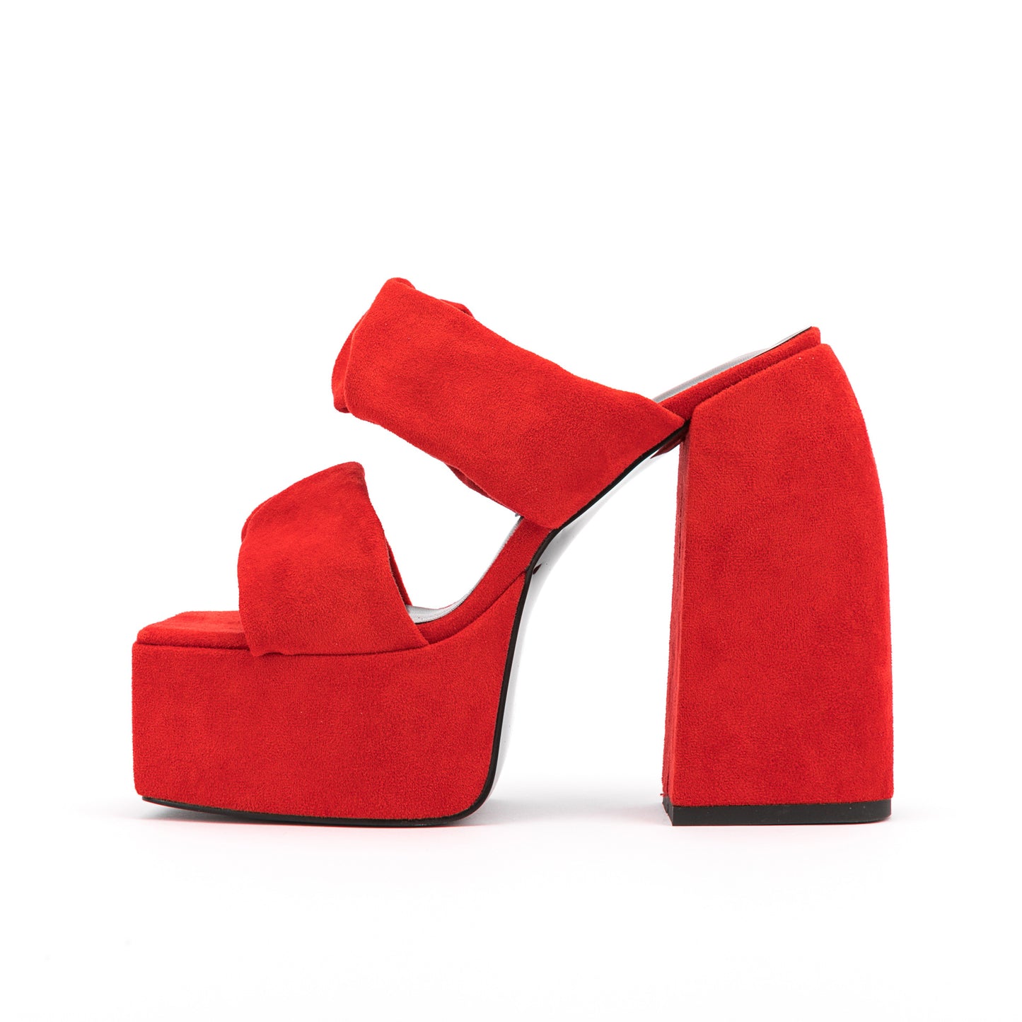 New Chunky Heel Platform Platform Toe Sandals