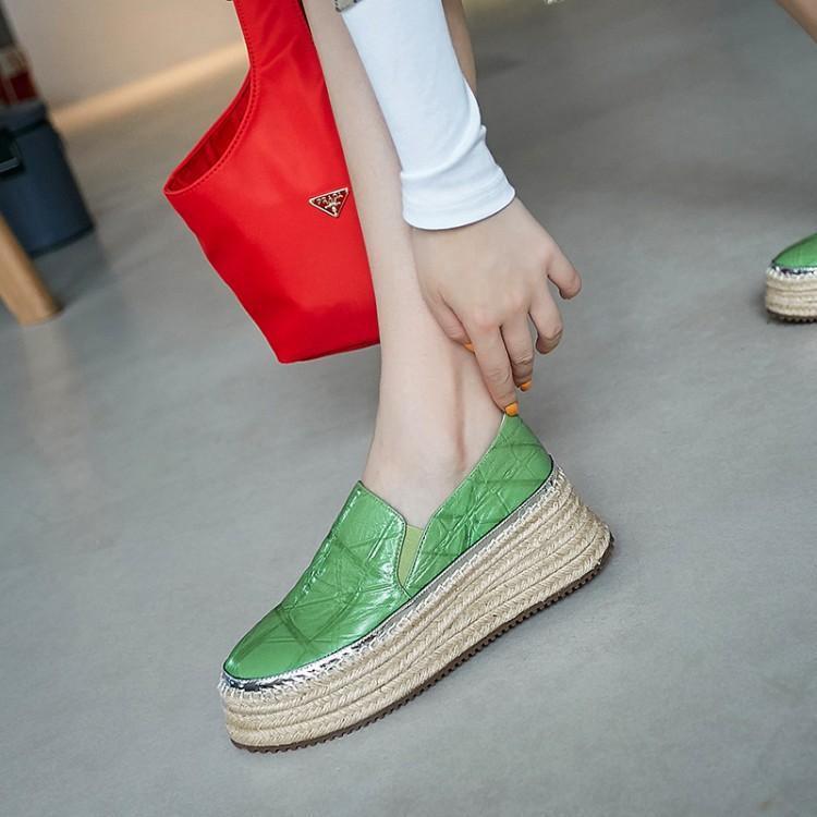 Lazy Single Shoes Yellow High Heel One Pedal Fisherman Shoes