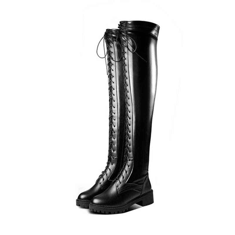 Fashion Knee-length Women's Boots