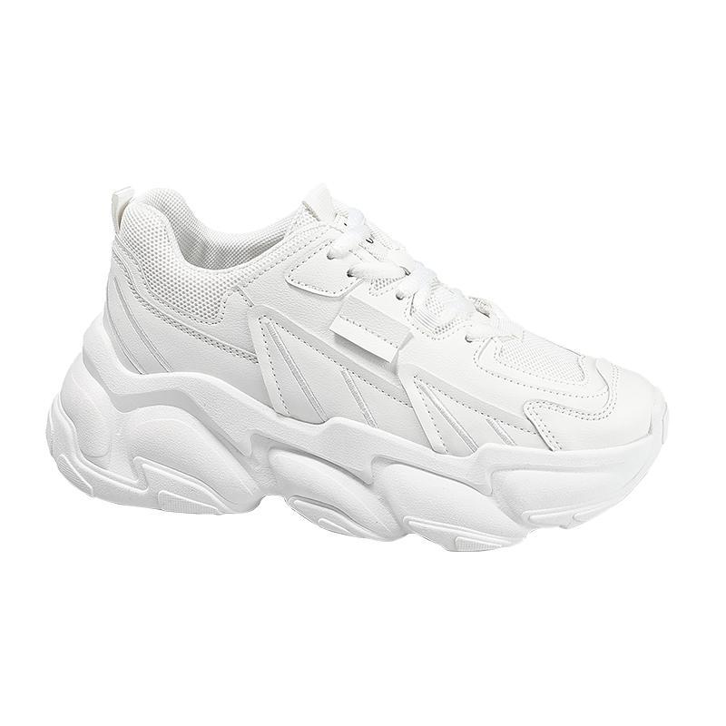 Increasing Casual Super Fire All-match Sports White Shoes