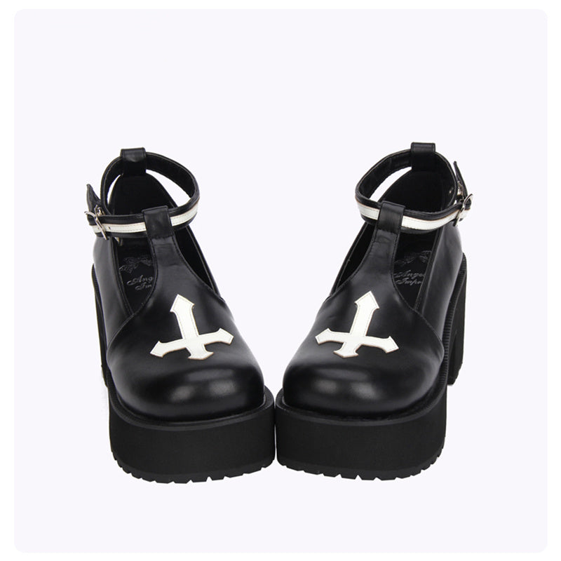 Zapatos con plataforma Cross Demon