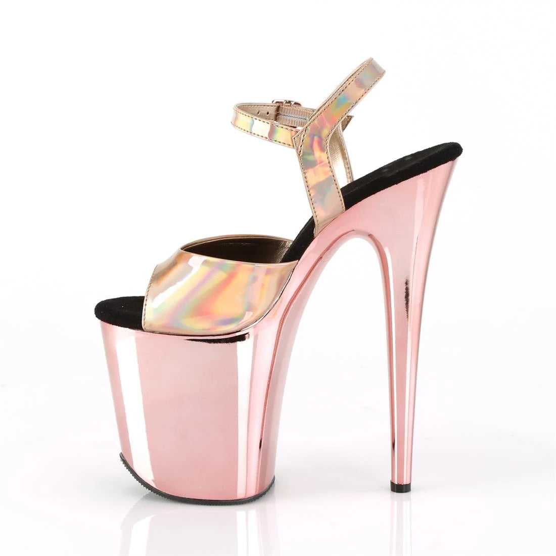 Platform Rainbow Upper High Heel Sandals