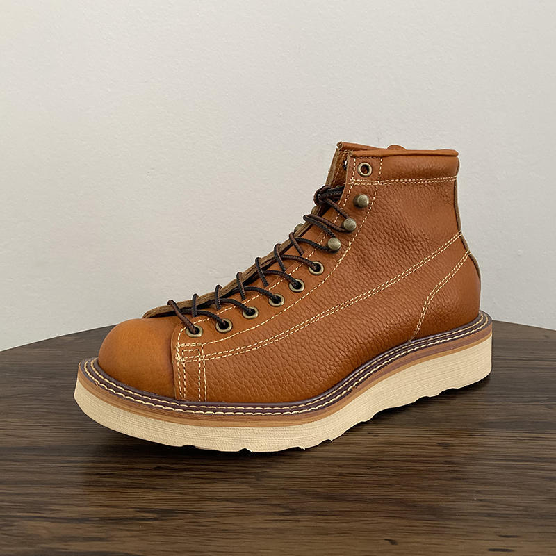 Bota de trabajador de equitación de ocio retro americano