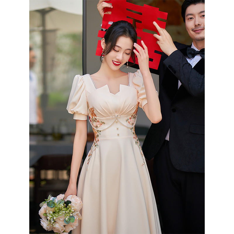 New High-end Banquet Little Evening Dress Women