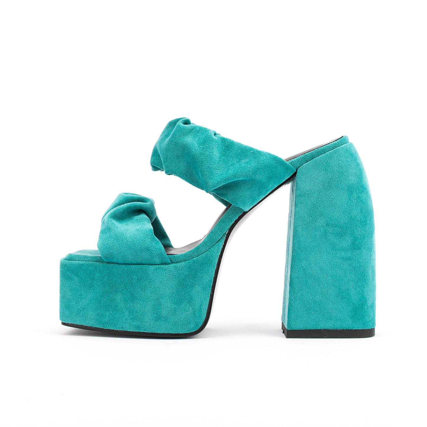 New Chunky Heel Platform Platform Toe Sandals