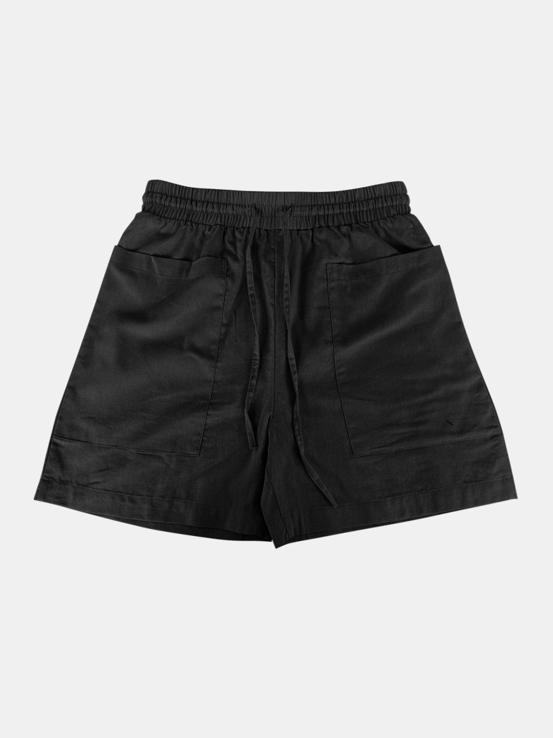 Full Size Drawstring Shorts with Pockets