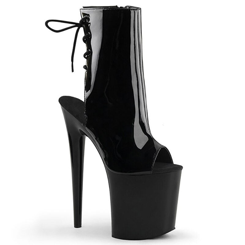 Hate sky high-heeled platform women's shoes