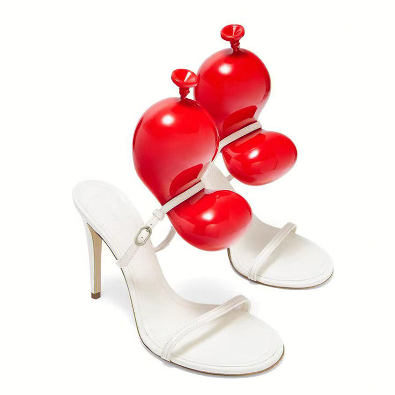 Women's Fashion Retro Balloon Decorated Sandals