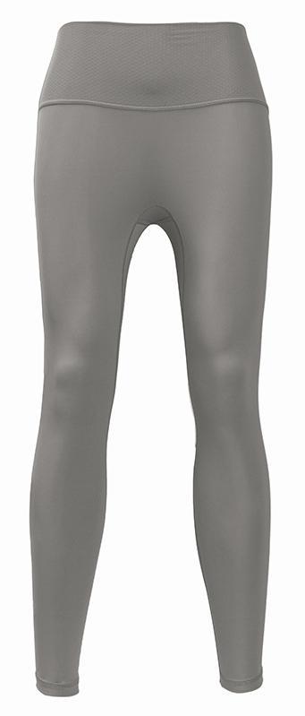 Ropa de yoga de talla grande Bolsillo de cintura alta Sensación desnuda Pantalones de entrenamiento para correr Pantalones ajustados de fitness de compresión de secado rápido con levantamiento de cadera color melocotón para mujeres