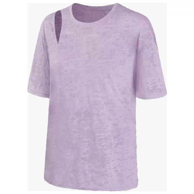 Camiseta de Yoga de talla grande para mujer, Top transpirable de secado rápido de verano, abrigo deportivo holgado de talla grande para mujer, ropa de entrenamiento de 100,00 kg