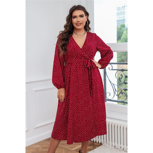 Jupe grande taille pour femme, XL-4XL, automne et hiver