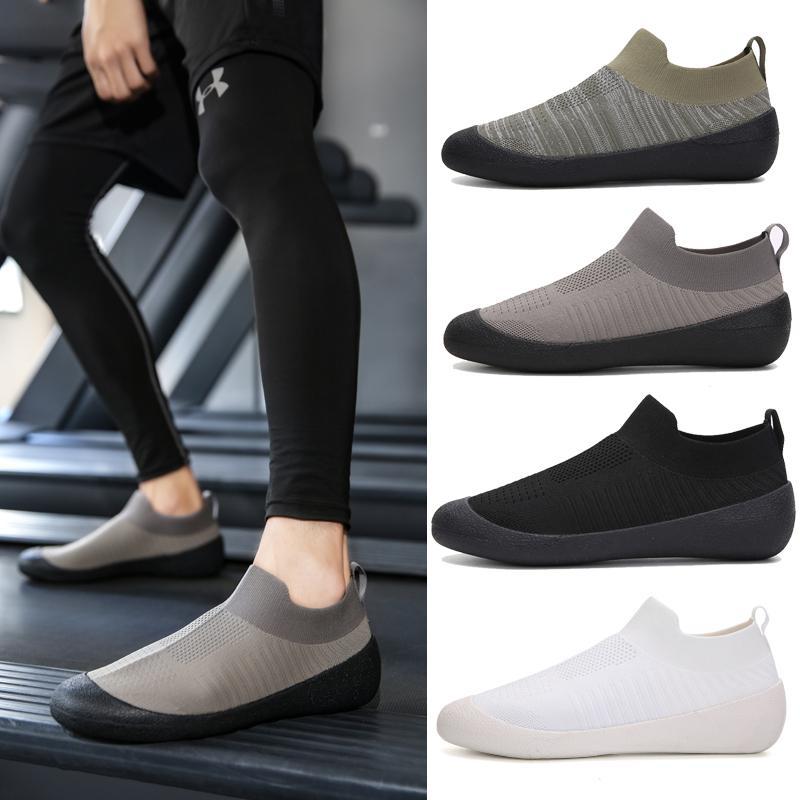 Zapatos de calcetín de talla grande para hombres y mujeres, tejidos voladores, transpirables