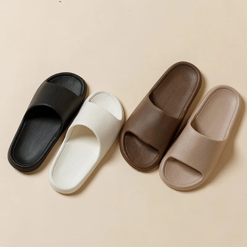 EVA Men sandals Flip flops man Slippers Solid Color Simple Non-slip Soft Sole Comfortable Shower Slippers Outdoorf  Couple Shoes