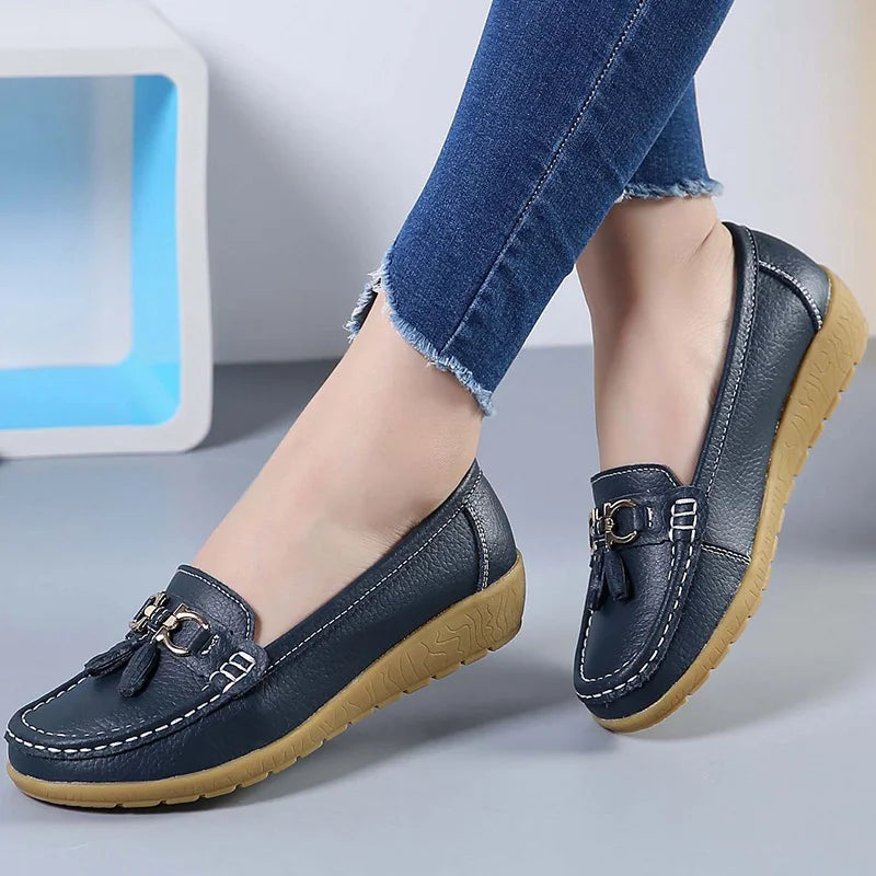 Femmes chaussures sans lacet mocassins pour ballerines femmes mocassins espadrilles décontractées Zapatos Mujer chaussures plates pour femmes chaussures décontractées