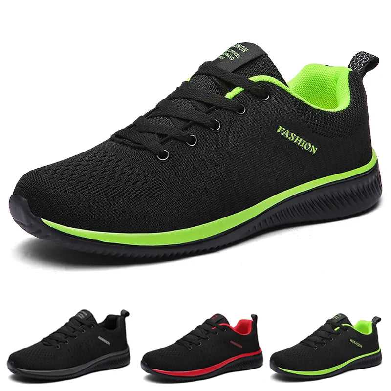 Zapatos de mujer, zapatillas de deporte de punto cómodas, zapatos atléticos transpirables para correr y caminar para hombres y mujeres, tenis