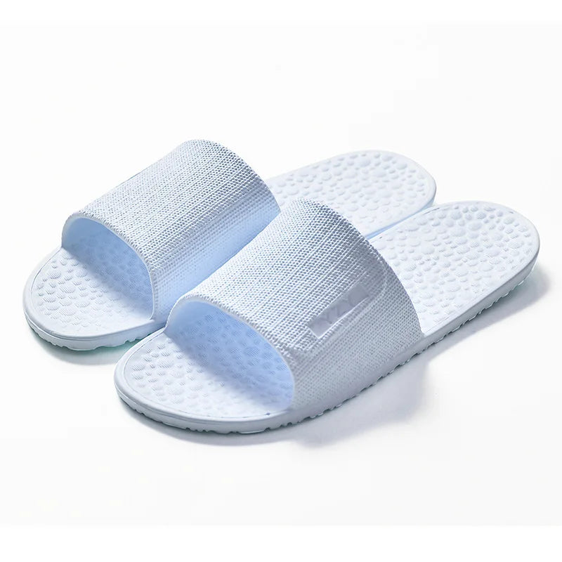 Zapatillas de casa plegables, toboganes portátiles de viaje para Hotel, casa de baño antideslizante, uso de invitados, zapatos planos Unisex para hombres y mujeres, salón de casa