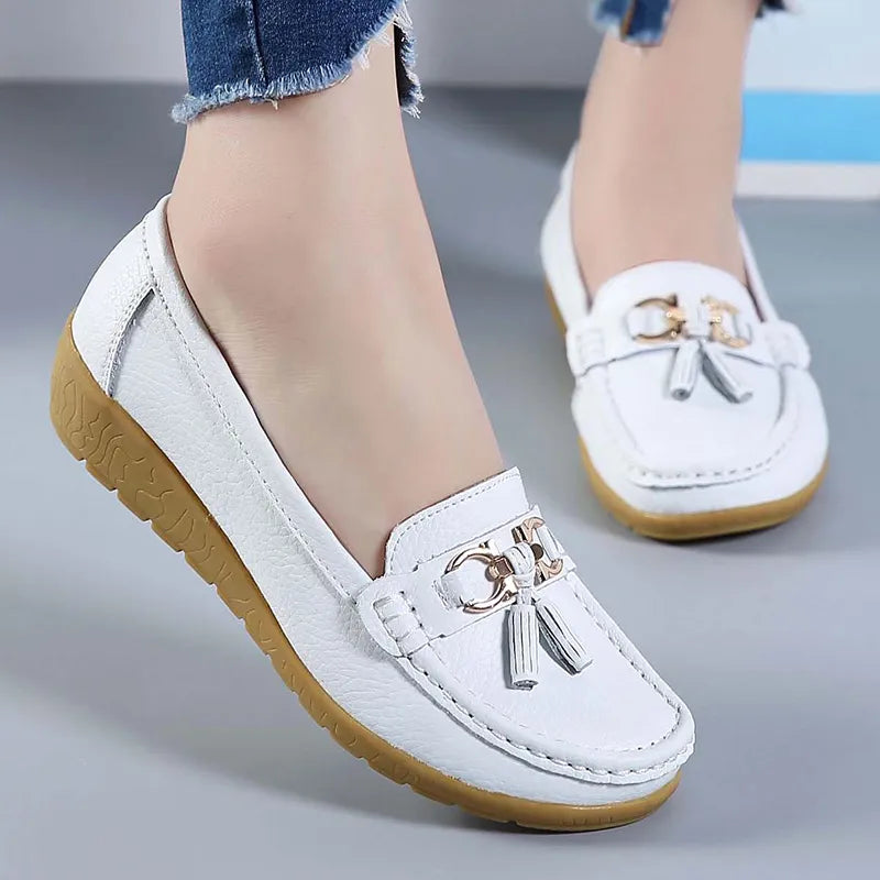 Femmes chaussures sans lacet mocassins pour ballerines femmes mocassins espadrilles décontractées Zapatos Mujer chaussures plates pour femmes chaussures décontractées