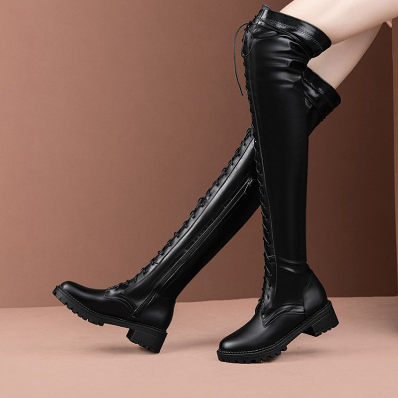 Fashion Knee-length Women's Boots