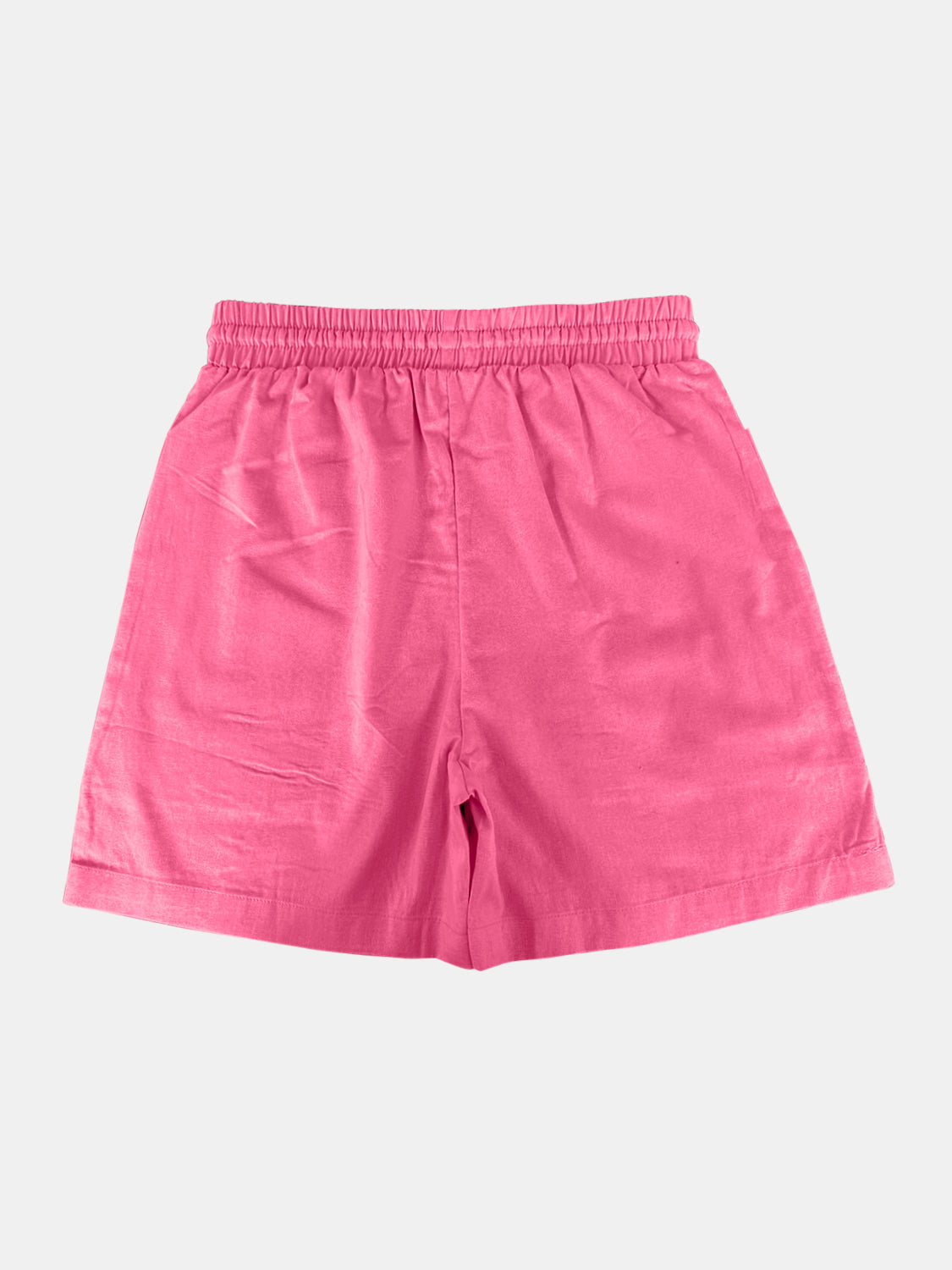 Full Size Drawstring Shorts with Pockets