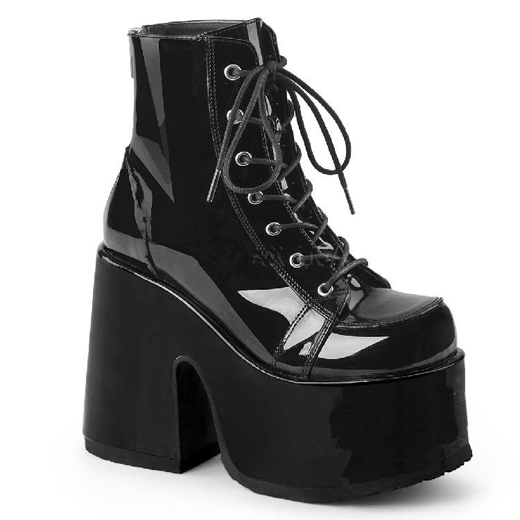 Botines Mujer Hate The Sky High Metal Back Zipper