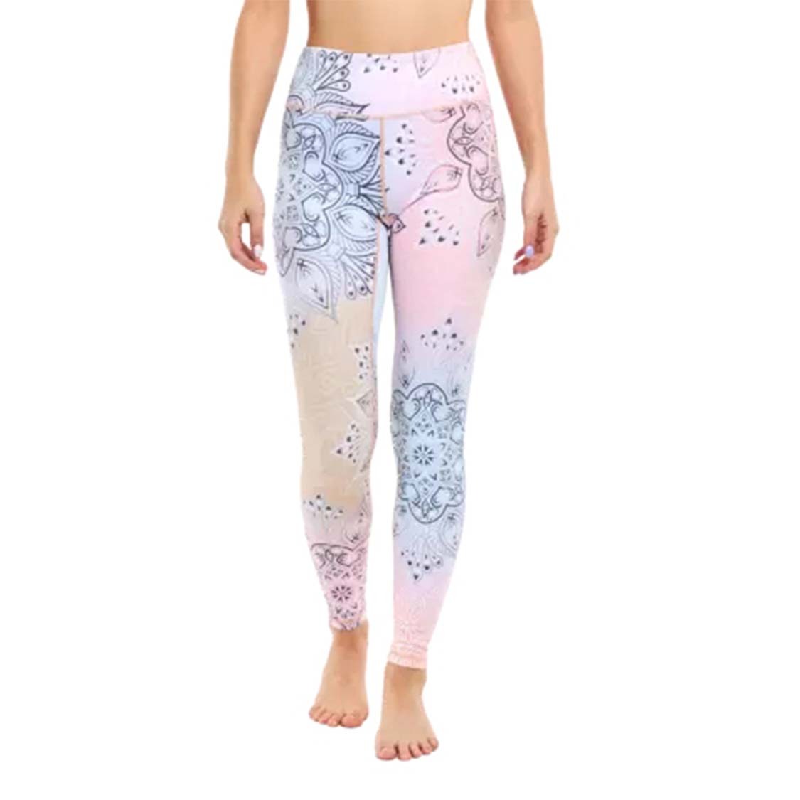 Ensemble imprimé floral, pantalon de yoga, vêtements d'entraînement Pilates